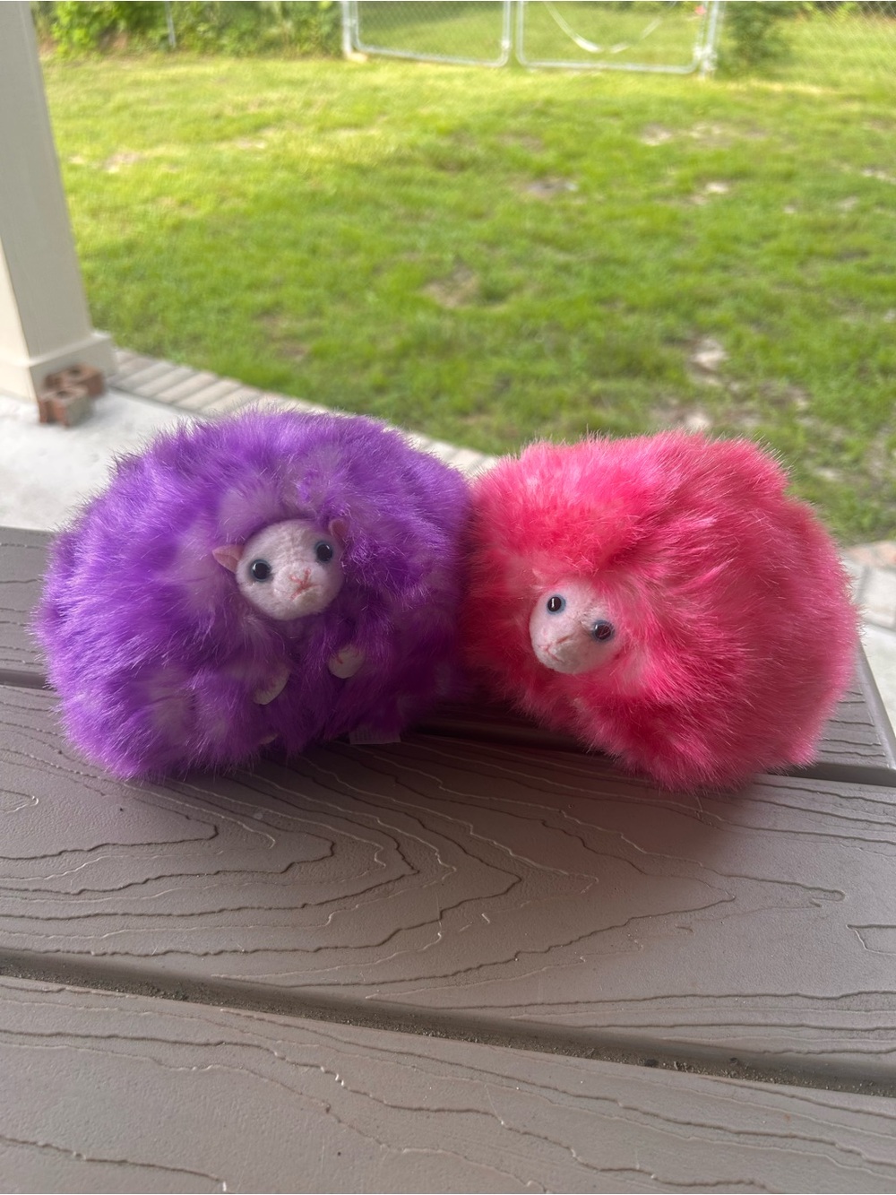 Universal Studios Harry Potter Purple & Pink Pygmy Puff Plushies